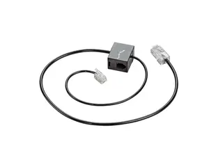 HP Poly - Hodetelefonkabel - 3,5 mm telefonjakk til 3,5 mm telefonjakk Electronic Hook Switch (EHS) - for Poly Savi