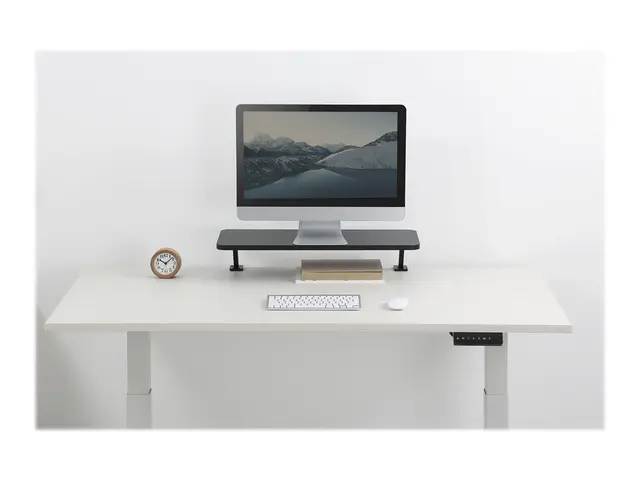 StarTech.com Monitor Riser Stand - Clamp-on Monitor Shelf for Desk...