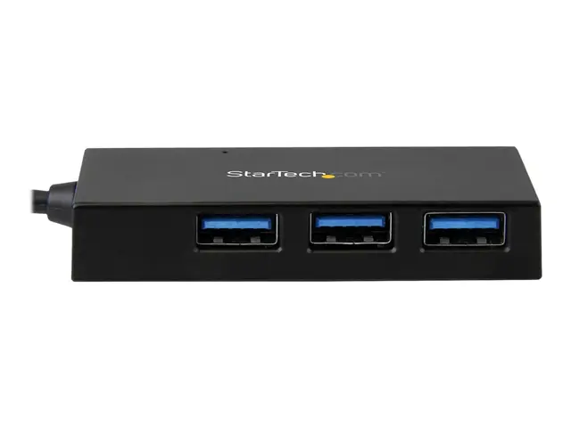 StarTech.com 4-Port USB 3.0 Hub - Powered USB 3.1 Gen 1 Hub - USB-...