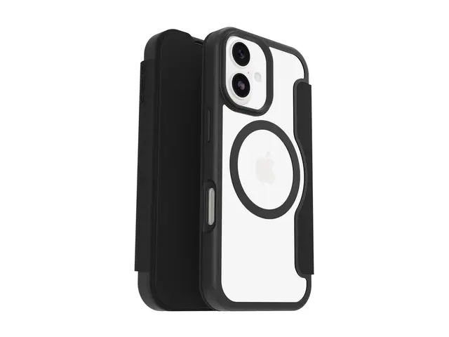 OtterBox React Folio Series - Lommebok for mobiltelefon svart krys...