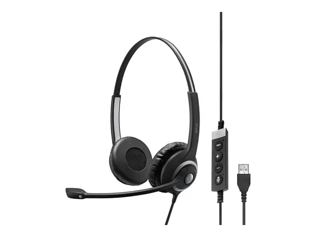 EPOS IMPACT SC 260 USB MS II - Hodesett on-ear kablet svart