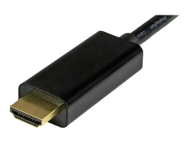 StarTech.com Mini DisplayPort to HDMI converter cable - 3 ft (1m) ...