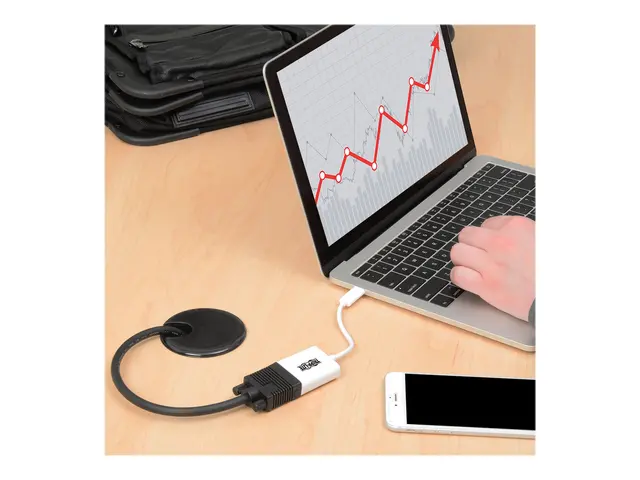 Eaton Tripp Lite Series USB C to VGA Video Adapter Converter1080p,...