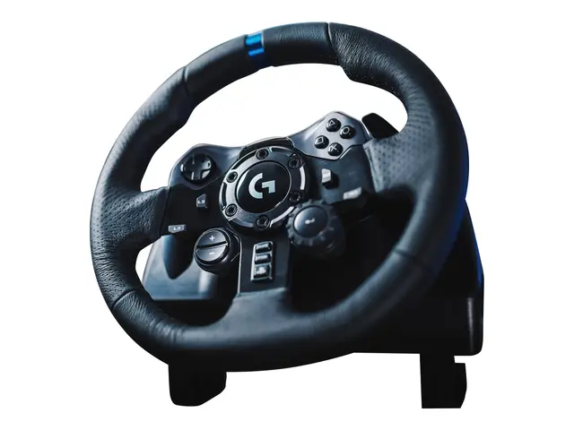 Logitech G923 - Hjul- og pedalsett - kablet - svart - for PC, Sony...