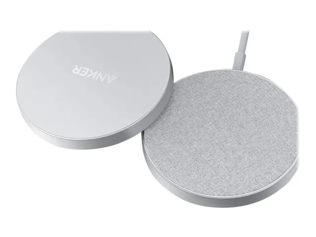 Anker PowerWave Select+ - Trådløs ladepute 7.5 watt sølv for Apple...