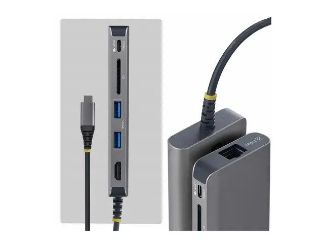 Startech - dokkingstasjon - USB-C - HDMI - 2.5GbE, 1GbE