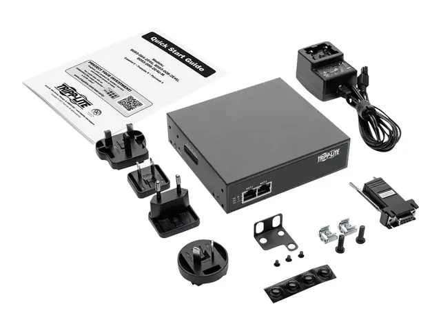 Eaton Tripp Lite Series 8-Port Console Server with Dual GB NIC, 4G...