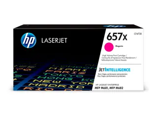 HP 657X - Høy ytelse - magenta - original LaserJet - tonerpatron (CF473X) - for Color LaserJet Enterprise MFP M681; LaserJet Enterprise Flow MFP M681, MFP M682
