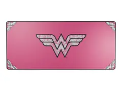 Lexip Warner Bros. - Musematte - flexible soft micro-textured surface størrelse XXL - Wonder Woman - pink edition