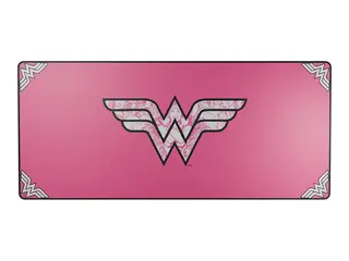 Lexip Warner Bros. - Musematte - flexible soft micro-textured surface størrelse XXL - Wonder Woman - pink edition