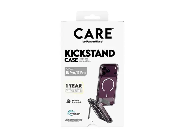 CARE by PanzerGlass - Beskyttende deksel for mobiltelefon - med st...