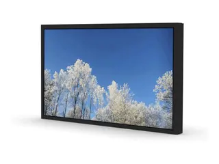 HI-ND - Monteringssett (hylster) for digitalsignerings-LCD-panel - landscape, with polycarbonate protection - svart - skjermst&#248;rrelse: 32&quot; - veggmonterbar