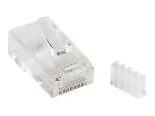 Startech Cat 6 RJ45 Modular Plug for Solid Wire 50 Pack (CRJ45C6SOL50) - Nettverkkontakt - RJ-45 (hann) - CAT 6 - blank (en pakke 50) - for P/N: WIRC6CMPBLU