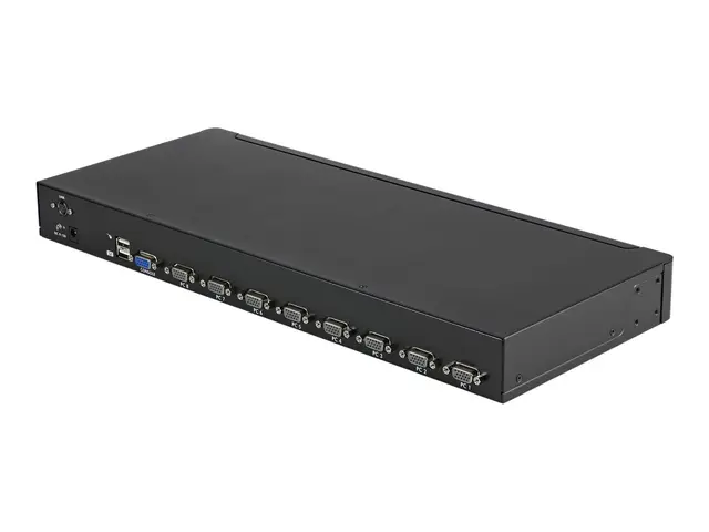 Startech 8 Port 1U Rackmount USB KVM Switch Kit with OSD and Cable...