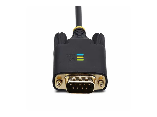 StarTech.com 6.6ft (2m) USB to Serial Adapter Cable, COM Retention...