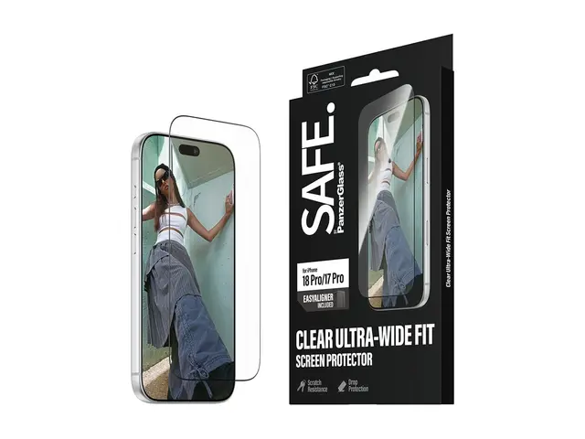 SAFE. by PanzerGlass - Skjermbeskyttelse for mobiltelefon - ultrav...