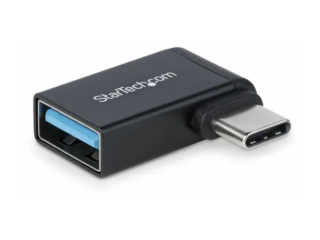 StarTech.com Right Angled USB-C to USB-A Adapter, USB 5Gbps, Compa...