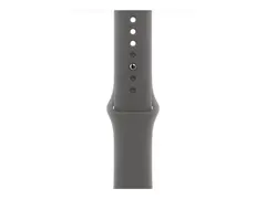Apple - Klokkestropp for smart armbåndsur 46mm - S/M-størrelse - steingrå - for Watch Hermès Series 9, SE 3, Series 10, Series 11, Series 8, Series 9, Ultra 2, Ultra 3