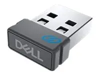 Dell Universal Pairing Receiver WR221 - Tr&#229;dl&#248;s mus / tastaturmottaker USB, RF 2,4 GHz - titangr&#229;
