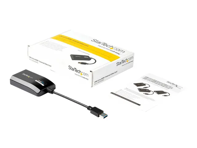 StarTech.com USB 3.0 to HDMI External Video Card Adapter - Display...