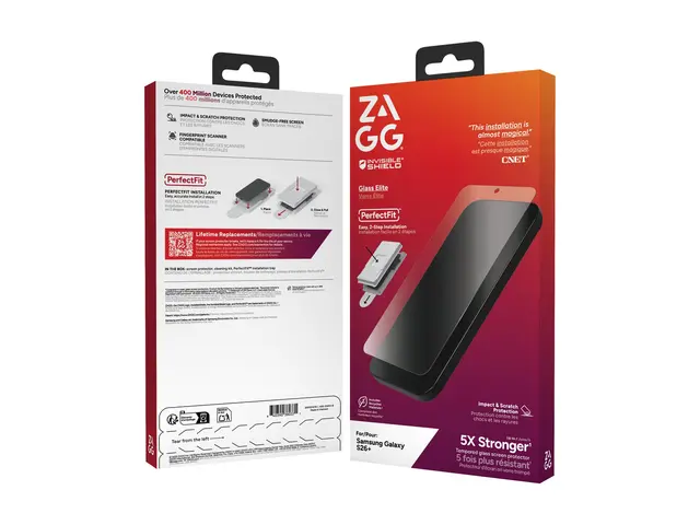 ZAGG InvisibleShield Glass Elite - Skjermbeskyttelse for mobiltele...