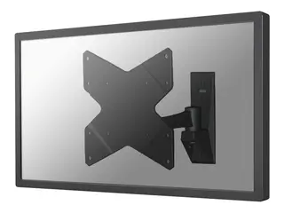 Neomounts FPMA-W825 - Brakett - full bevegelse for LCD-skjerm - svart - skjermstørrelse: 10"-40" - veggmonterbar