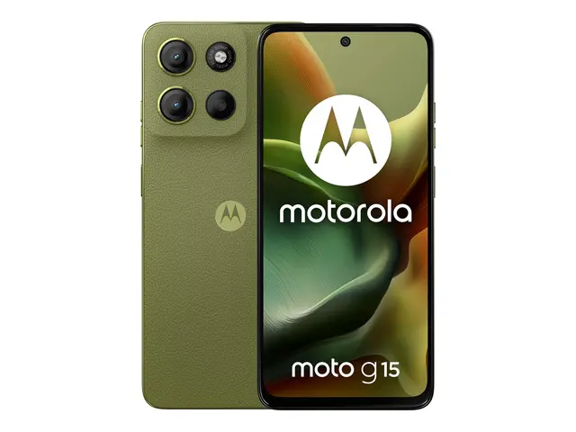 Motorola Moto G15 - Iguana grønn 128 GB