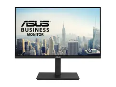 ASUS VA24ECPSN - LED-skjerm - 24&quot; (23.8&quot; synlig) 1920 x 1080 Full HD (1080p) @ 75 Hz - IPS - 300 cd/m&#178; - 1000:1 - 5 ms - HDMI, DisplayPort, USB-C - h&#248;yttalere - svart