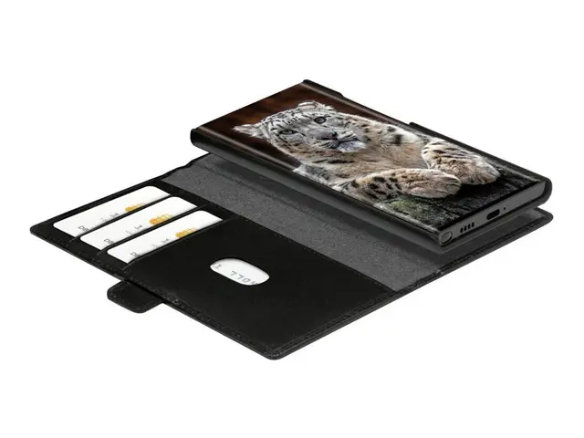 dbramante1928 Lynge - Lommebok for mobiltelefon lær svart Samsung ...