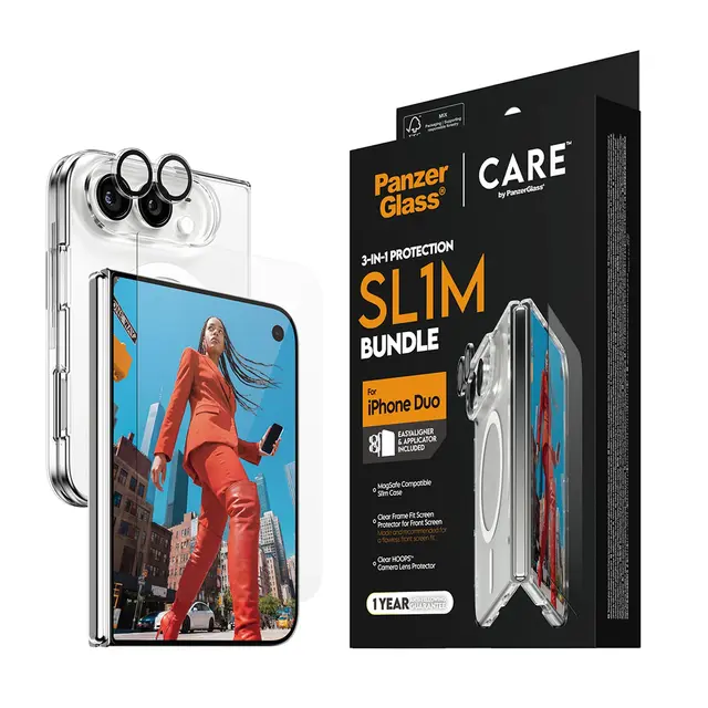 CARE by PanzerGlass® 3-in-1 Bundle iPhone Duo 
