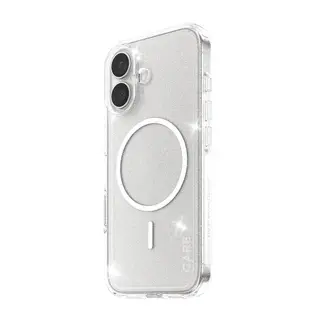 CARE by PanzerGlass Star Lit - Baksidedeksel for mobiltelefon MagSafe-samsvar - hvit, blank - for Apple iPhone 17