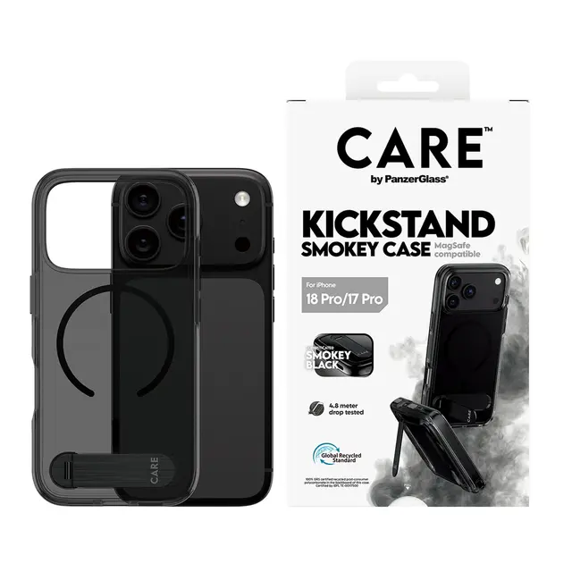 CARE by PanzerGlass - Beskyttende deksel for mobiltelefon - med st...