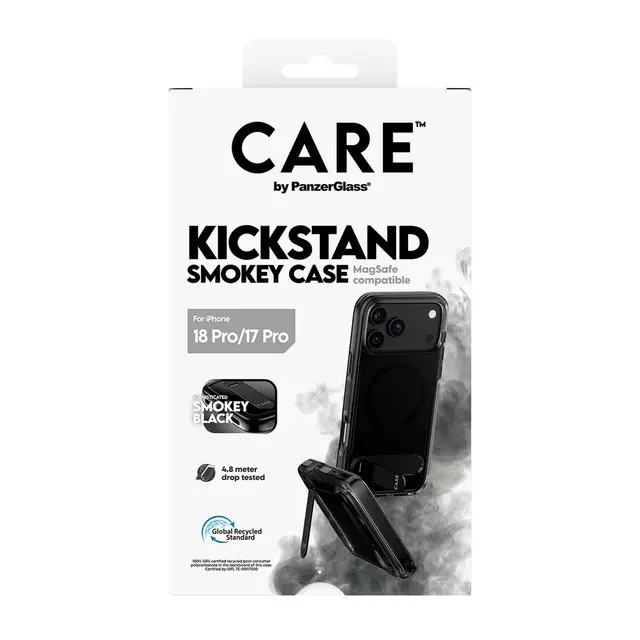CARE by PanzerGlass - Beskyttende deksel for mobiltelefon - med st...
