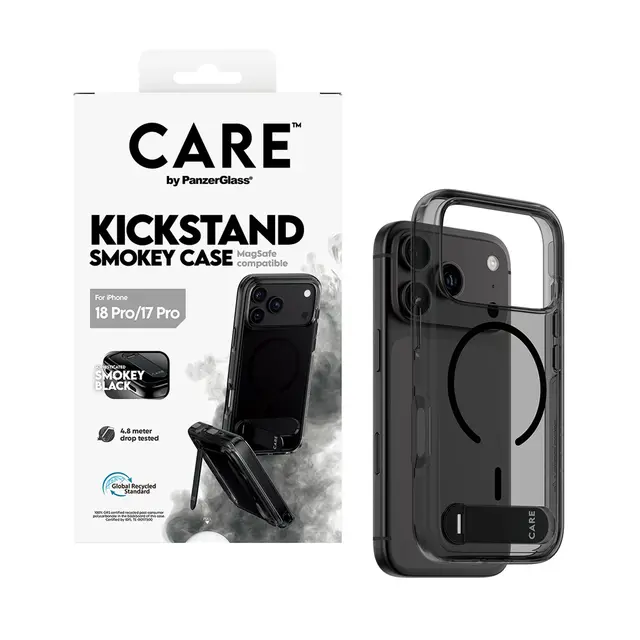 CARE by PanzerGlass - Beskyttende deksel for mobiltelefon - med st...