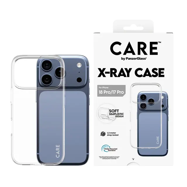 CARE by PanzerGlass X-Ray - Beskyttende deksel for mobiltelefon - ...