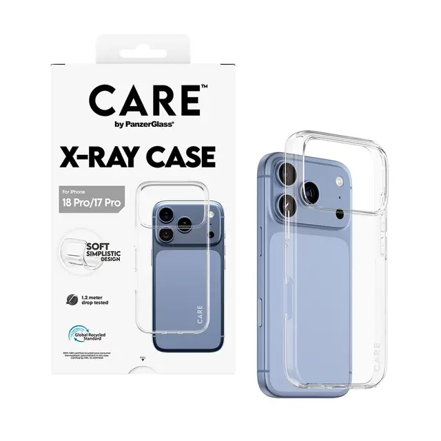 CARE by PanzerGlass X-Ray - Beskyttende deksel for mobiltelefon - ...
