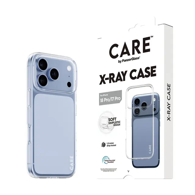 CARE by PanzerGlass X-Ray - Beskyttende deksel for mobiltelefon - ...