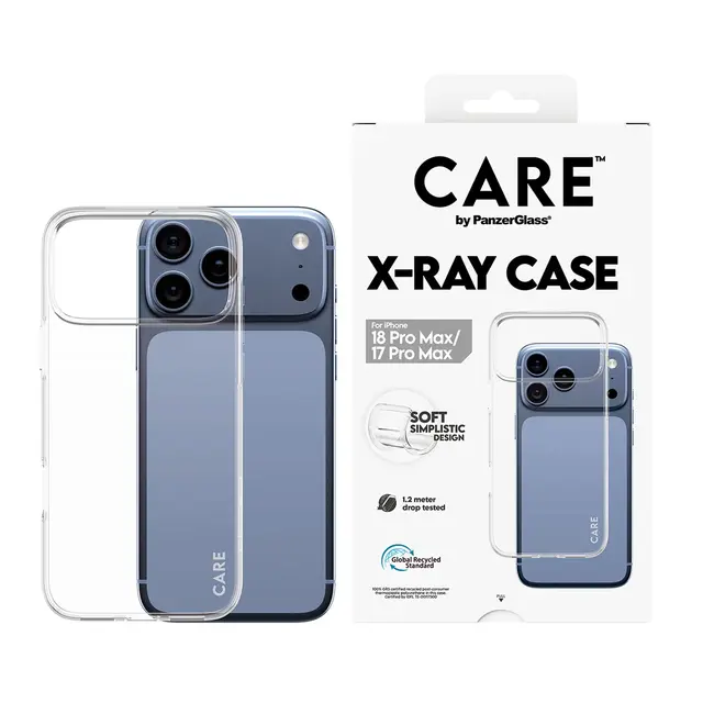 CARE by PanzerGlass X-Ray - Beskyttende deksel for mobiltelefon - ...