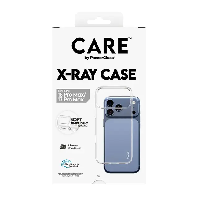 CARE by PanzerGlass X-Ray - Beskyttende deksel for mobiltelefon - ...