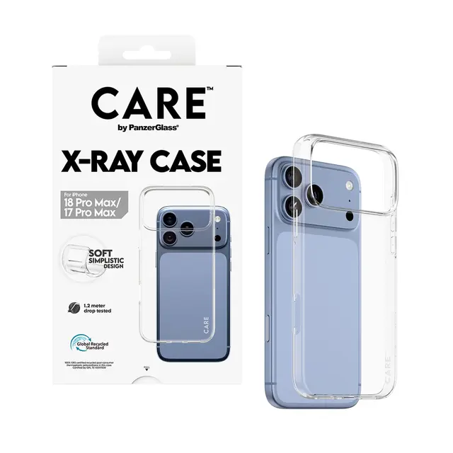 CARE by PanzerGlass X-Ray - Beskyttende deksel for mobiltelefon - ...