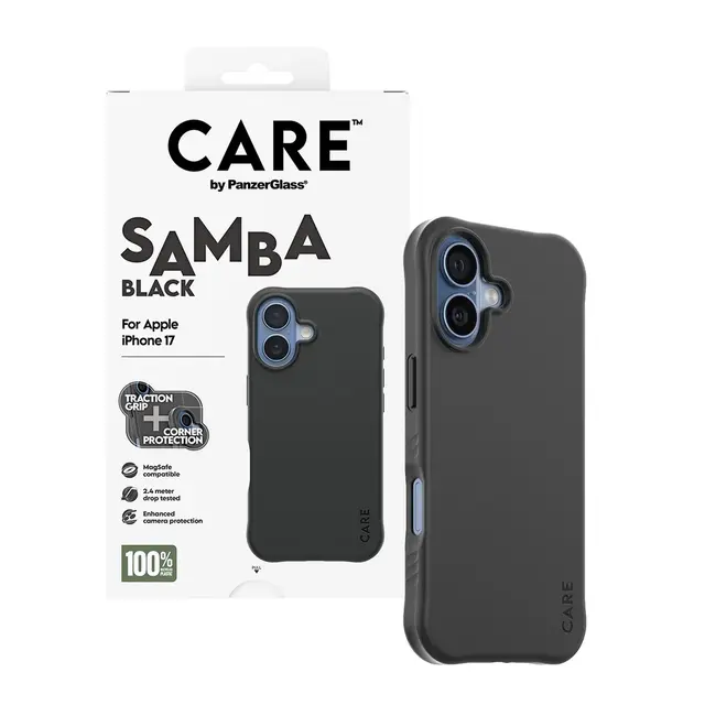 CARE by PanzerGlass Samba - Baksidedeksel for mobiltelefon - MagSa...