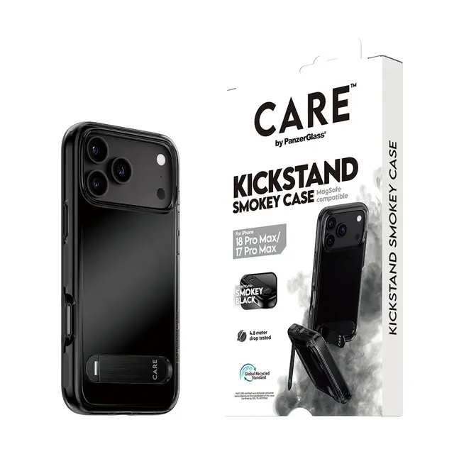 CARE by PanzerGlass - Beskyttende deksel for mobiltelefon - med st...