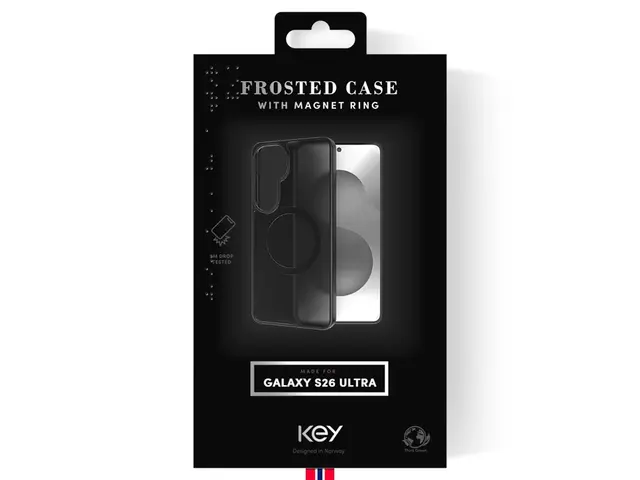 KEY Frosted Case SAM S26 Ultra MagS BLK 