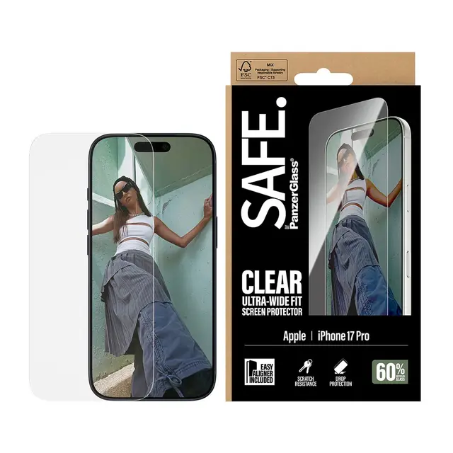 PANZERGLASS SAFE IPHONE 17 PRO PROTECTOR IPHONE 17 PRO ULTRA- W 