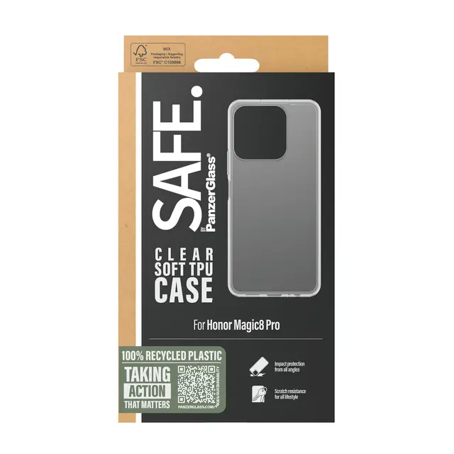 SAFE By Panzer TPU Case Honor Magic8 Pro 