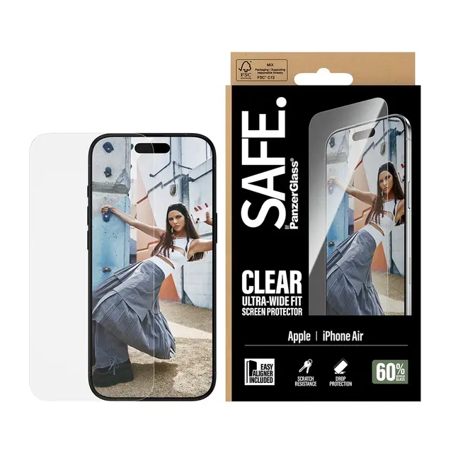 PANZERGLASS SAFE IPHONE 17 AIR PROTECTOR IPHONE 17 AIR ULTRA- W 