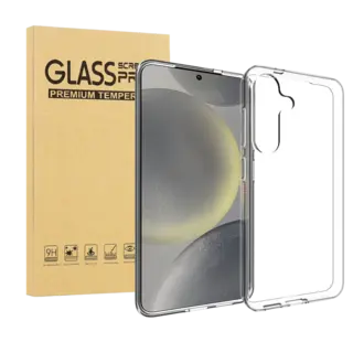 Samsung Galaxy S25 128GB Ent.Edition inkl p&#229;satt glass og medf&#248;lgende deksel