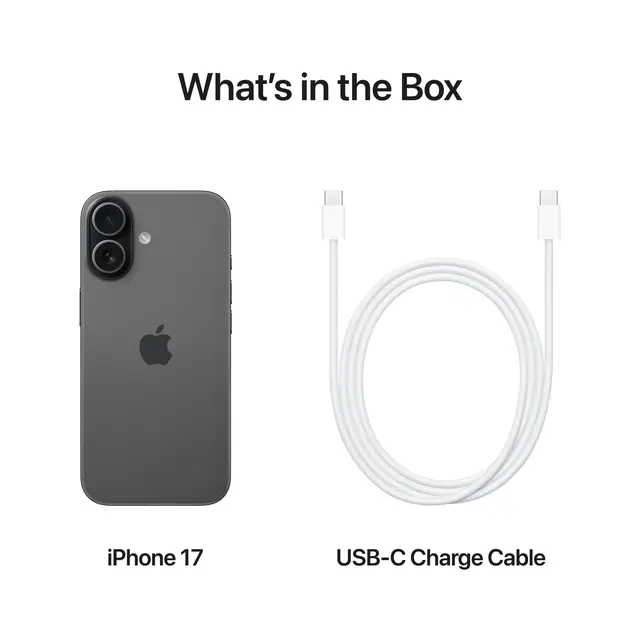Apple iPhone 17 256GB Svart Telenor 