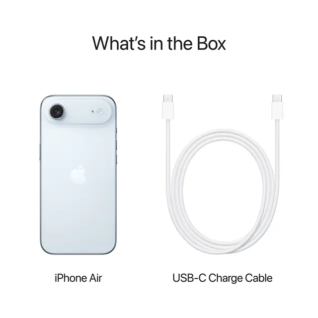 Apple iPhone Air 1TB Himmelblå Telenor 