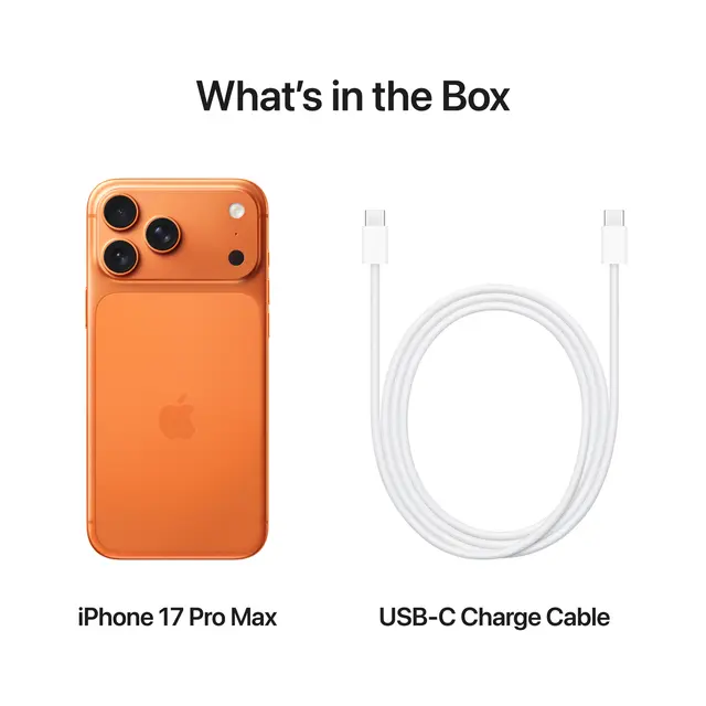 Apple iPhone 17 Pro Max 1TB Kosmisk Oransje Telenor 